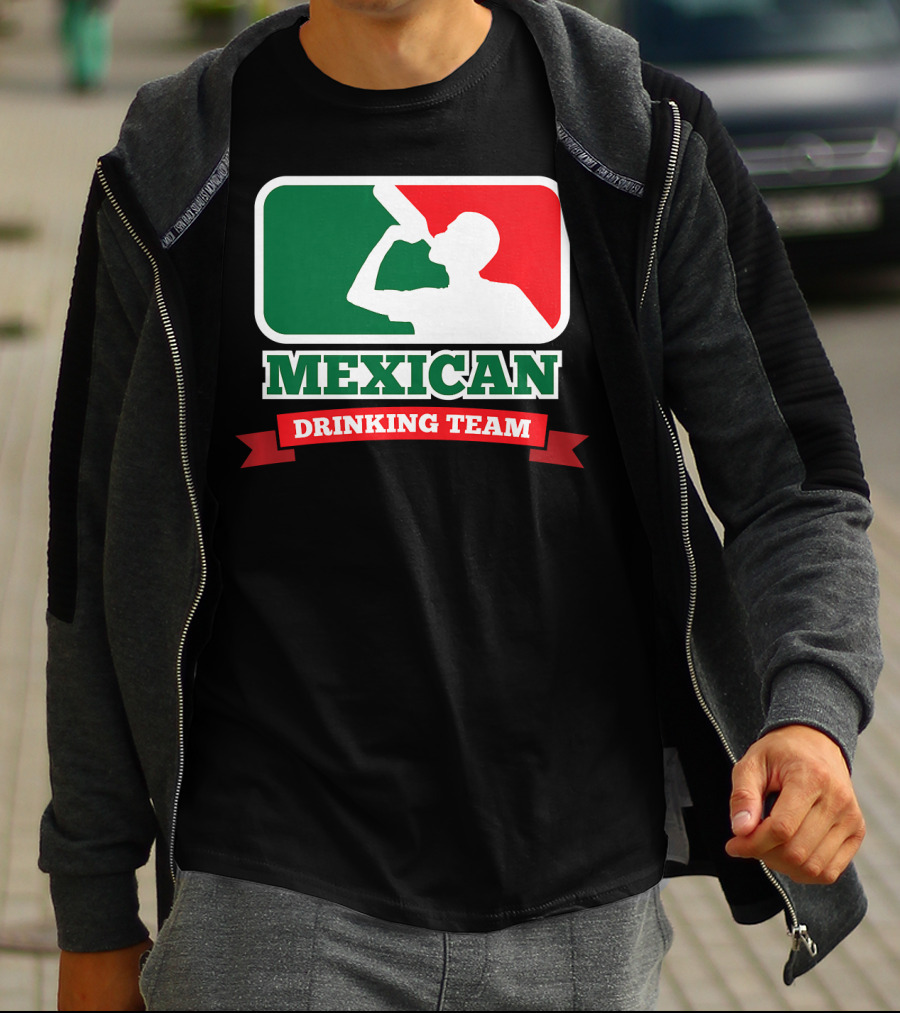 Mexican Drinking Team Funny Party T-Shirt