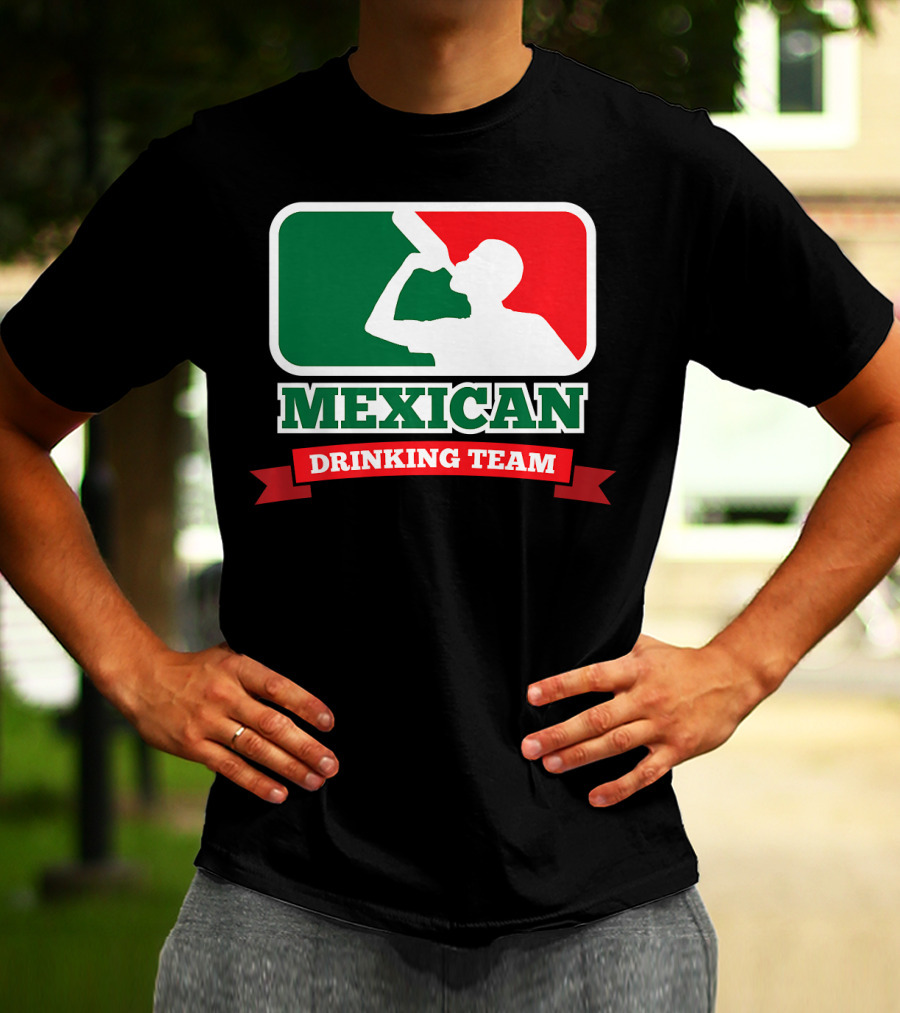 Mexican Drinking Team Funny Party T-Shirt