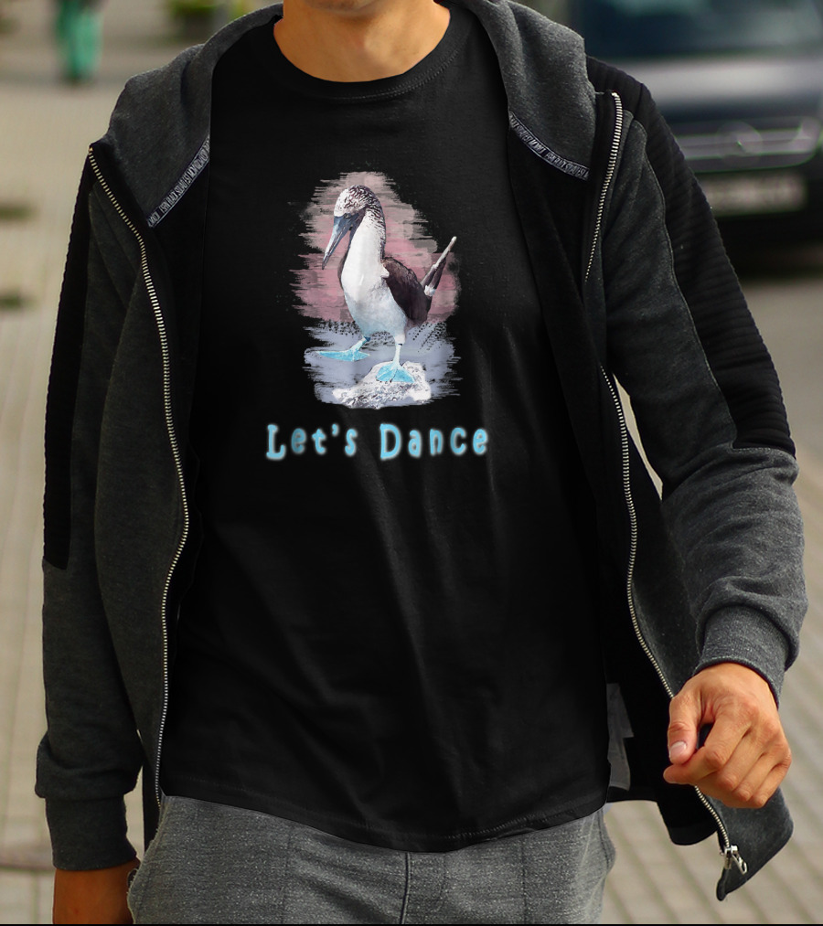 Let's Dance Galapagos Blue Footed Booby T-Shirt