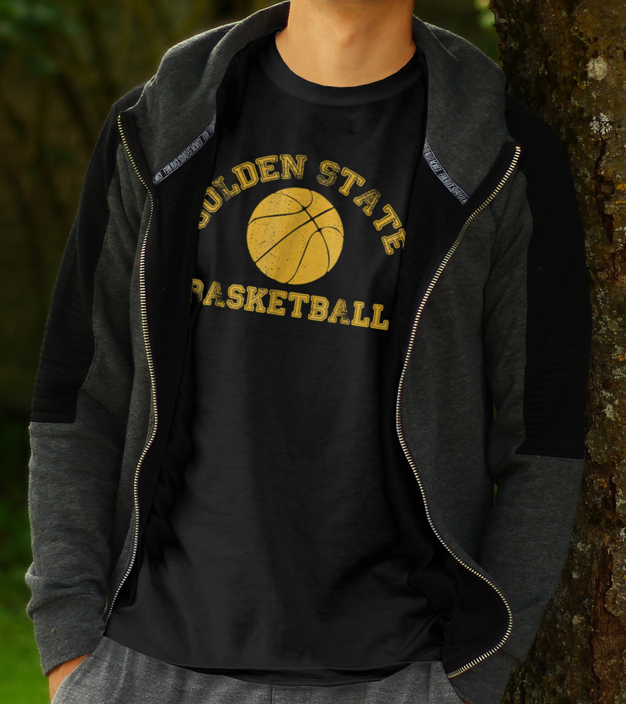 Golden State Distressed Basketball Team T-Shirt