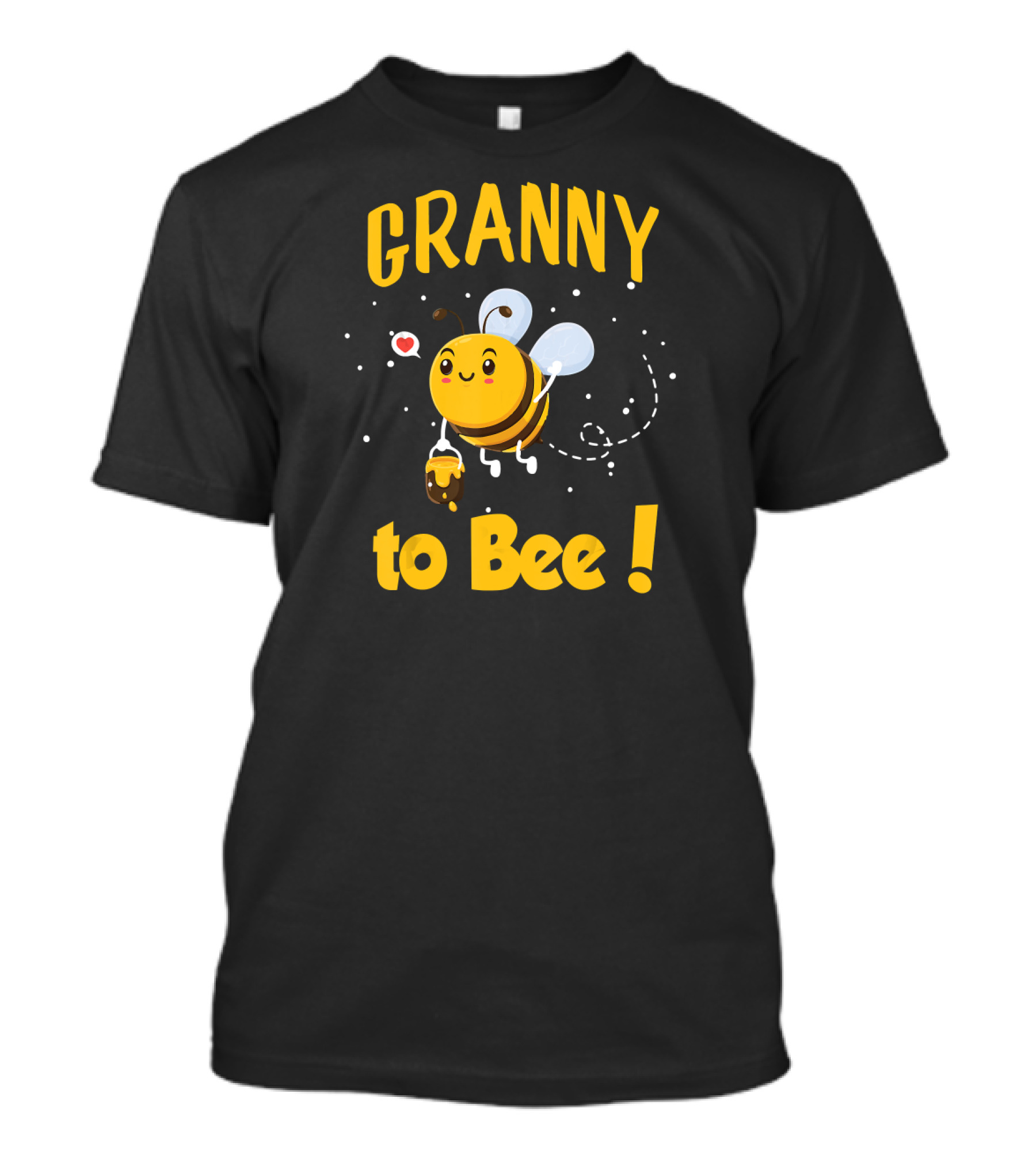 Granny To Bee Honeybee With Heart T-Shirt