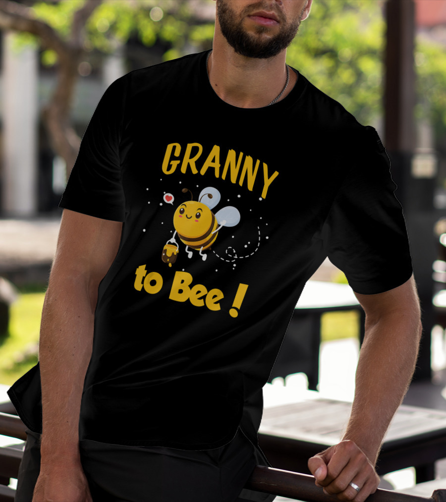 Granny To Bee Honeybee With Heart T-Shirt