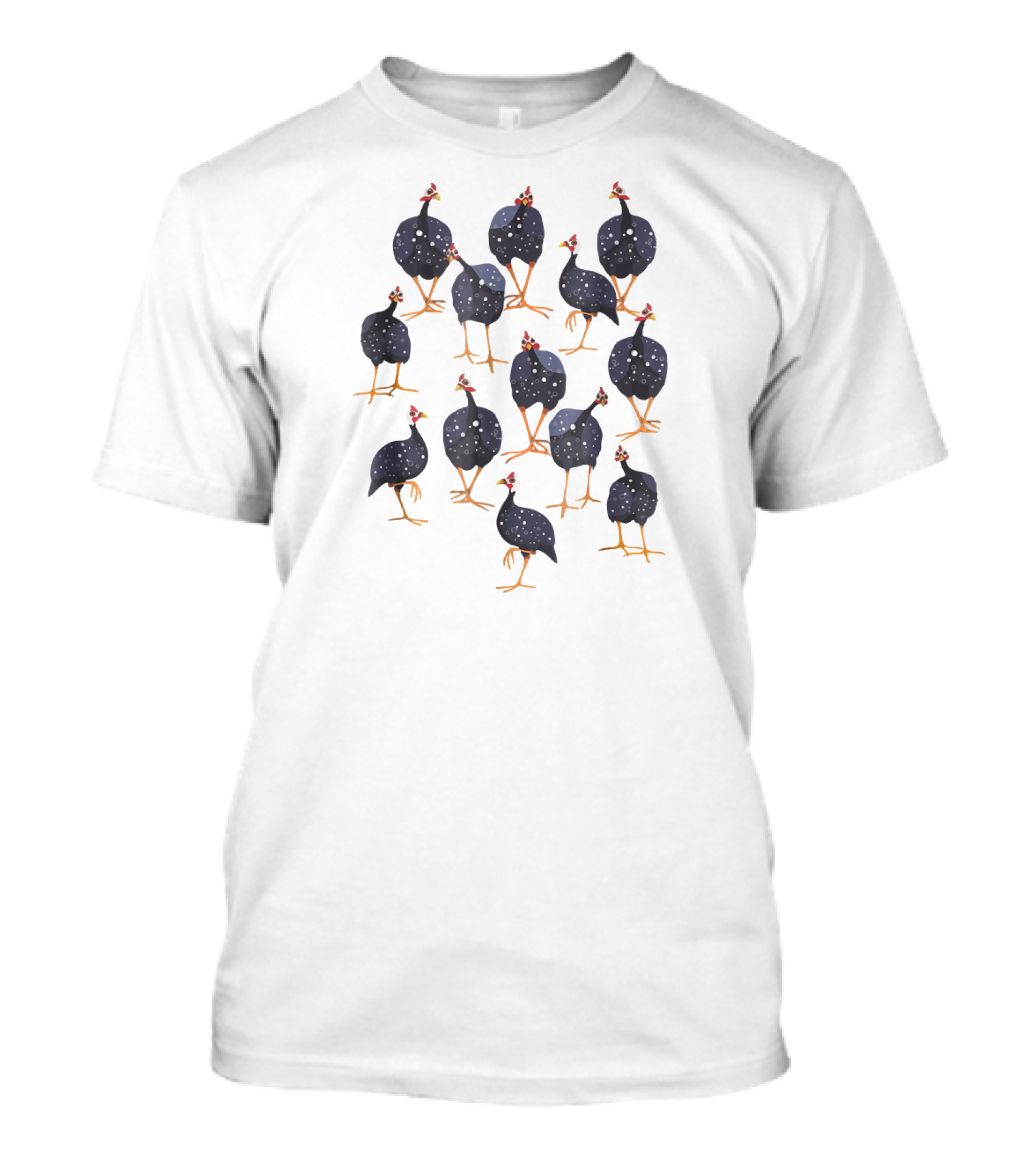 Guinea Fowl Hen Bird T-Shirt