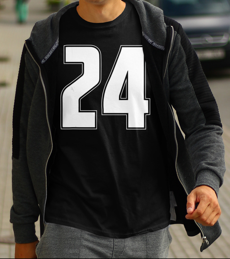 Halloween Group Costume Sport Jersey 24 T-Shirt