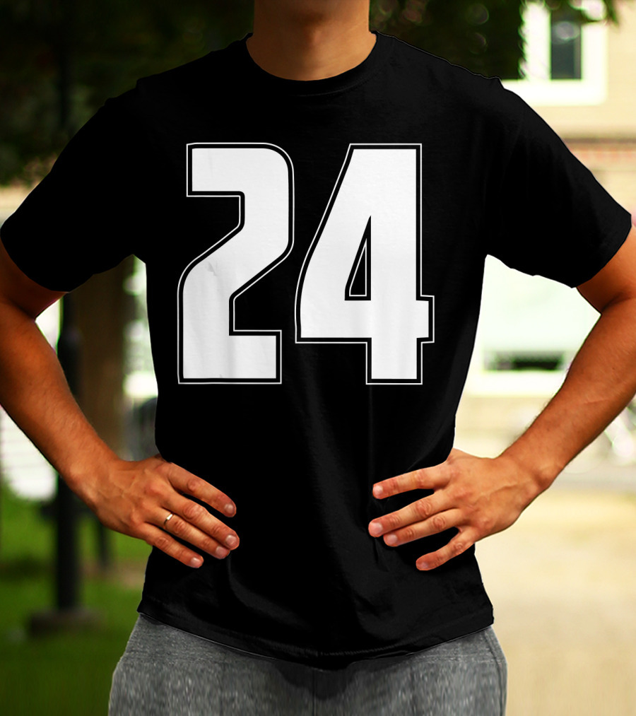Halloween Group Costume Sport Jersey 24 T-Shirt