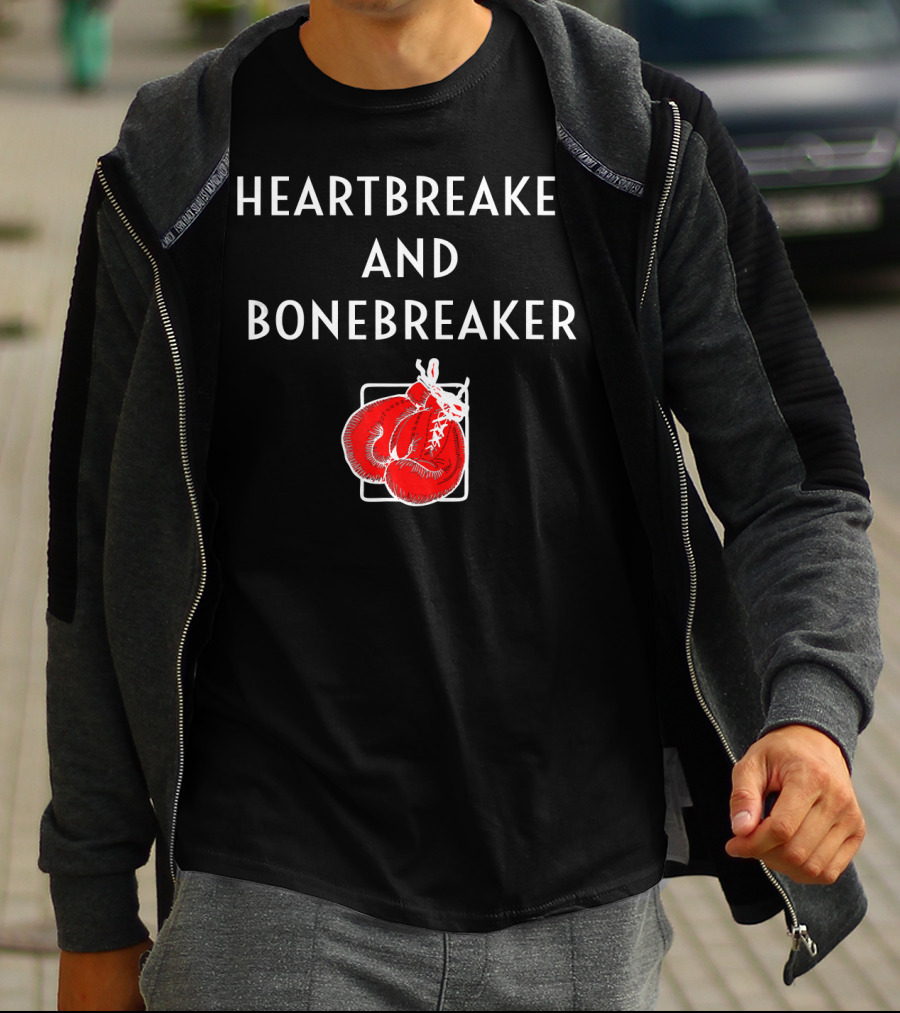 Heartbreaker And Bonebreaker Woman Boxer Boxing Gloves T-Shirt