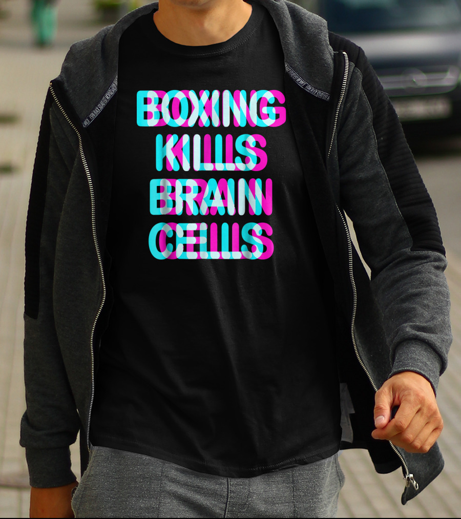 BOXING KILLS BRAIN CELLS SPARRING T-Shirt