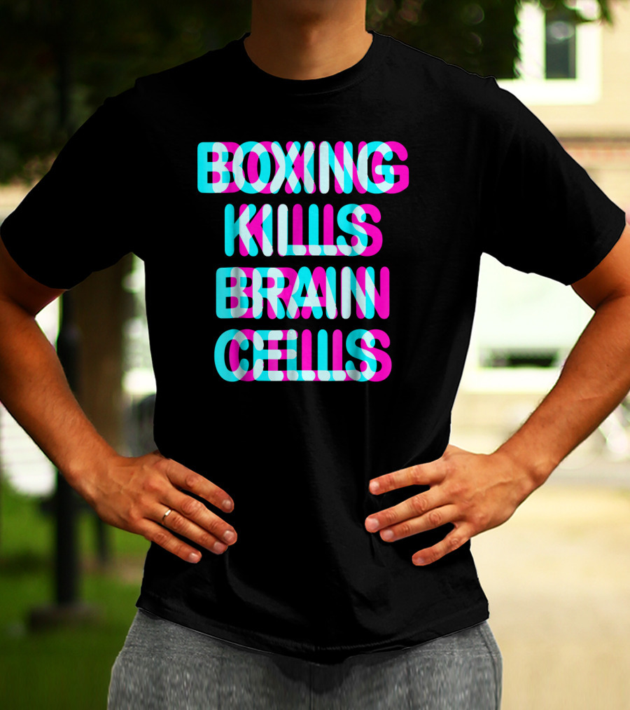 BOXING KILLS BRAIN CELLS SPARRING T-Shirt