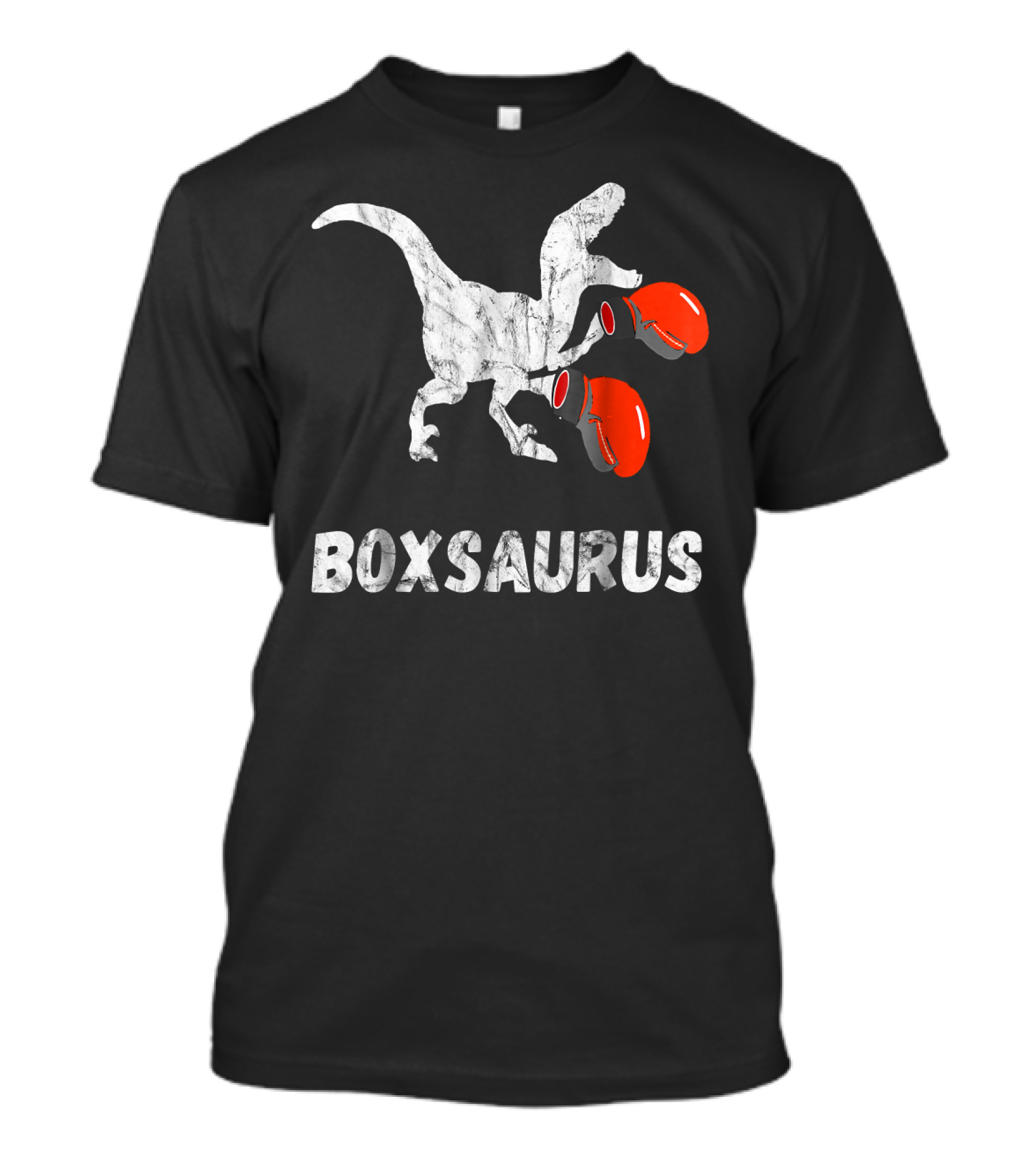 Boxsaurus Dinosaur Boxing Gloves MMA T-Shirt