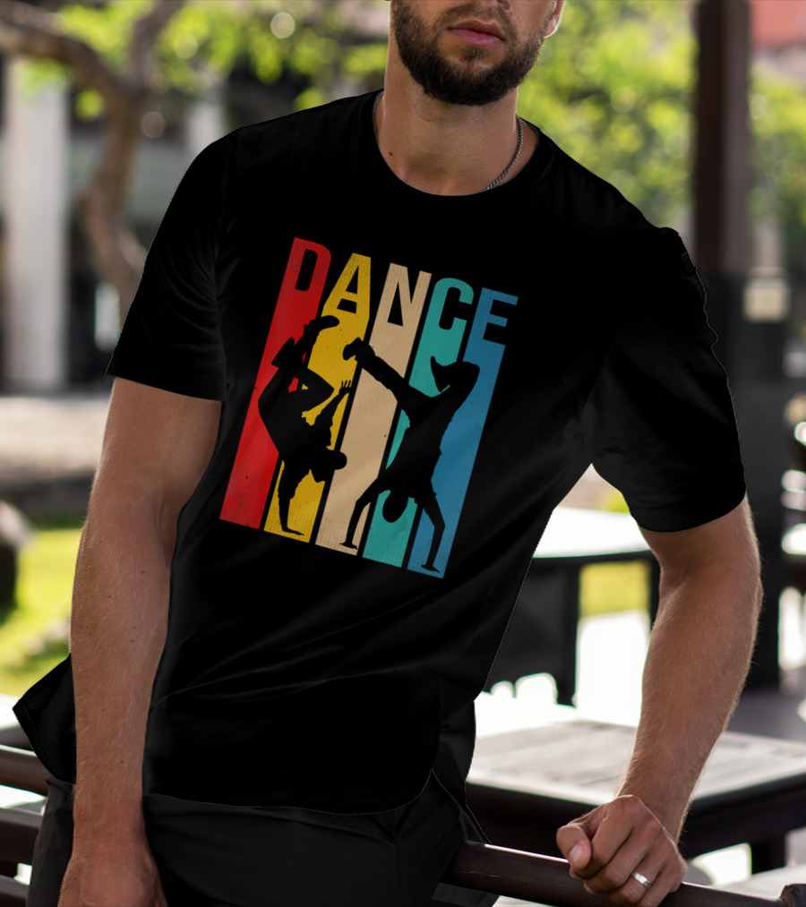 Breakdancing B Boy Dance Colorful T-Shirt