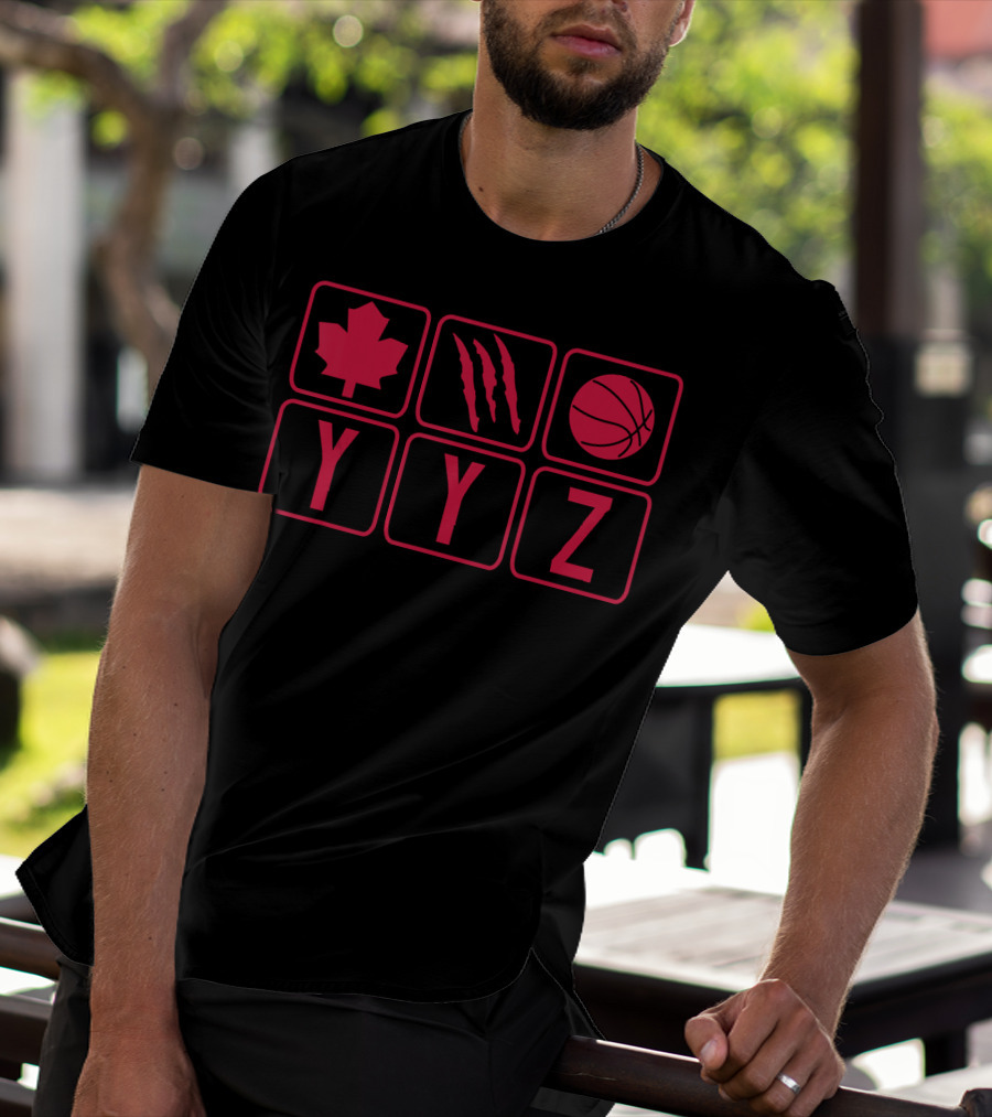 Canada's Team YYZ Basketball Raptors T-Shirt