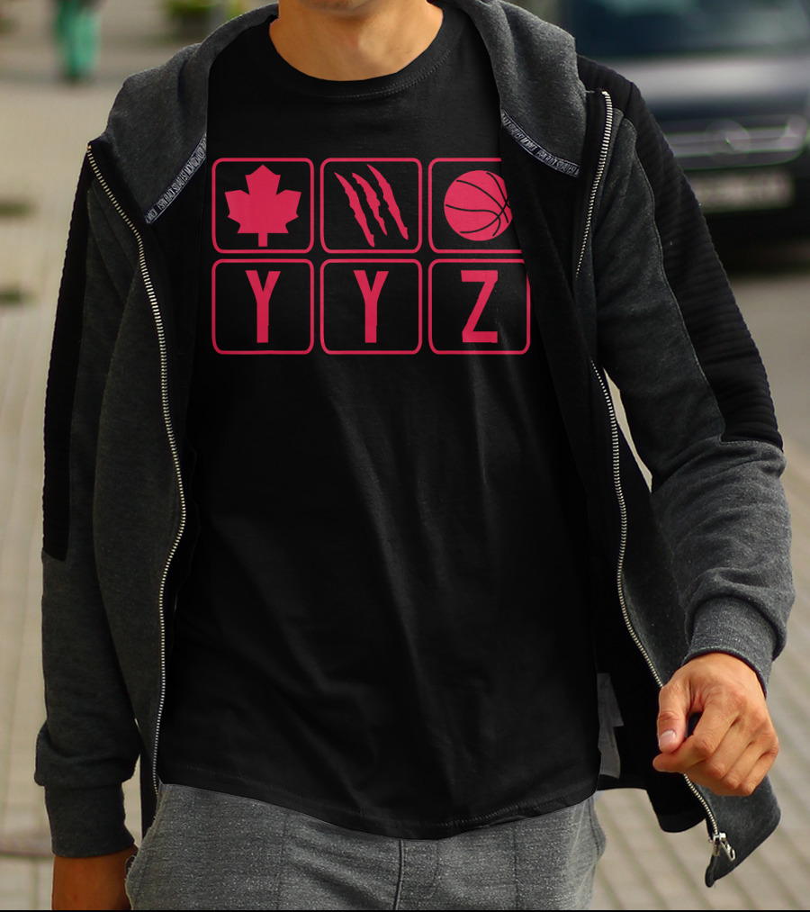 Canada's Team YYZ Basketball Raptors T-Shirt