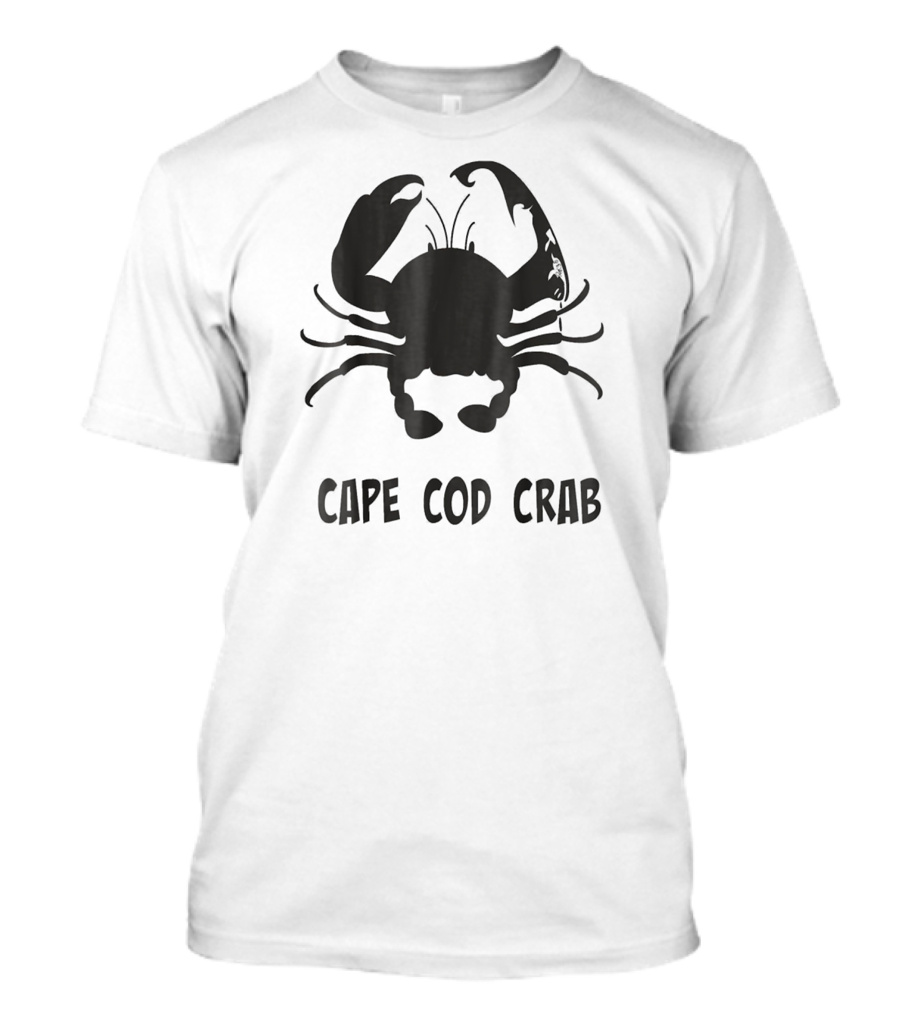 Cape Cod Crab Black T-Shirt