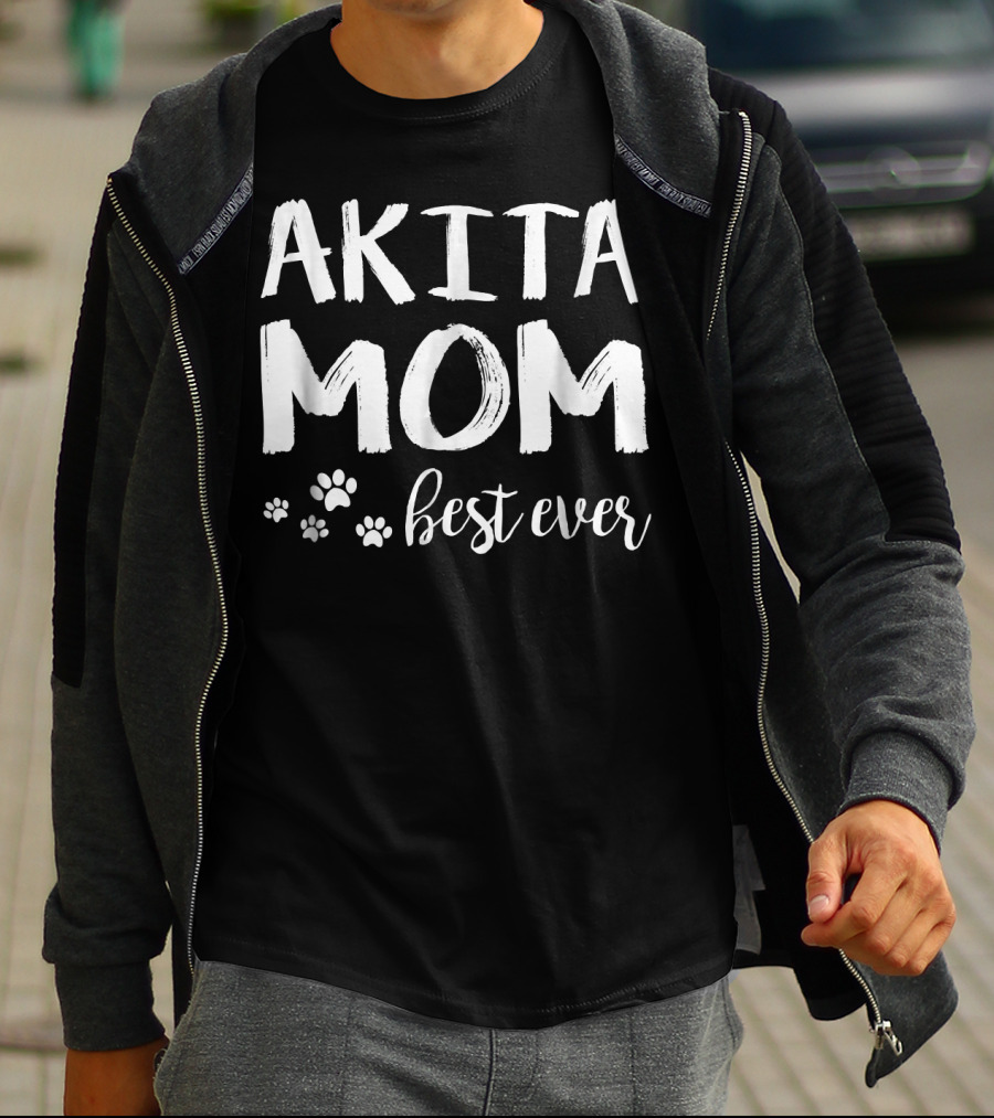 Akita Mom Best Ever T-Shirt