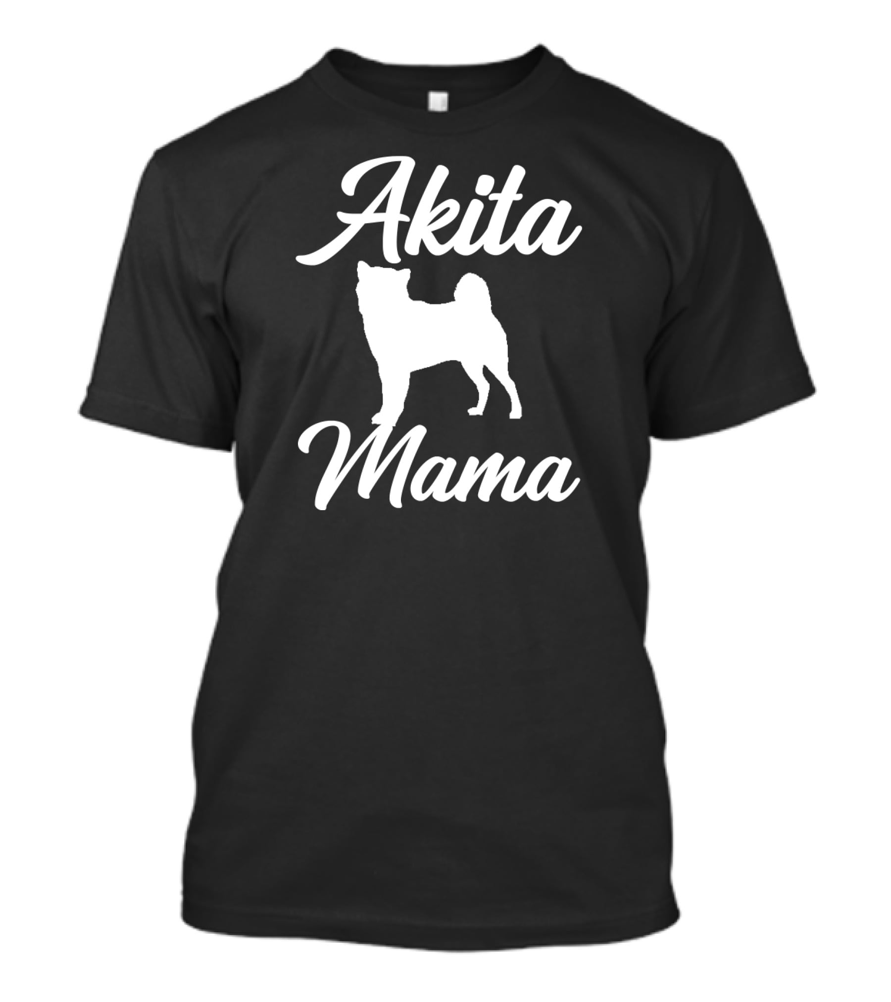 Akita Mama Pet Dog Owner Mother T-Shirt