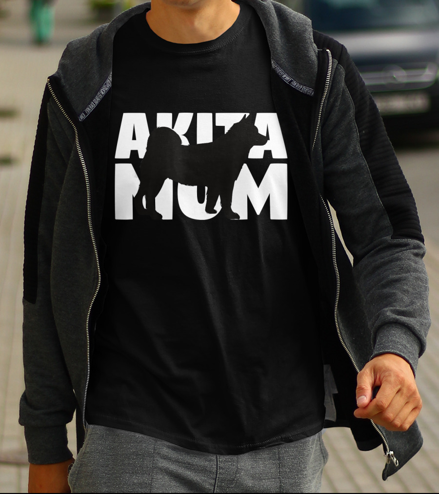 Akita Mom Akita Dog T-Shirt