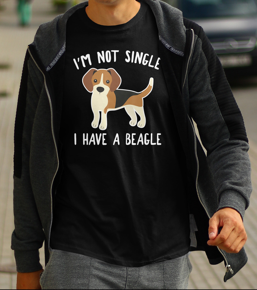 I'm Not Single I Have A Beagle Valentine T-Shirt