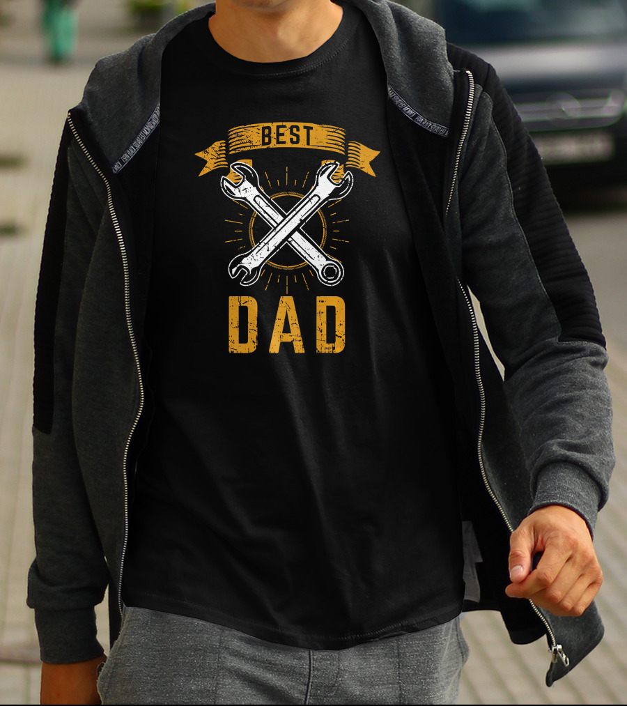 Best Dad Wrench Mechanic Ever T-Shirt