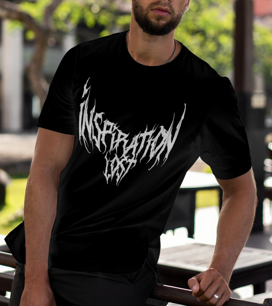 Inspiration Lost Big White Logo Swe T-Shirt