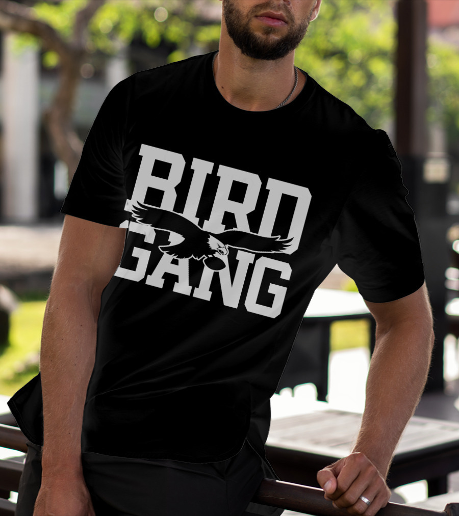 Bird Gang Philadelphia Football Eagle Mascot Fan Gear T-Shirt