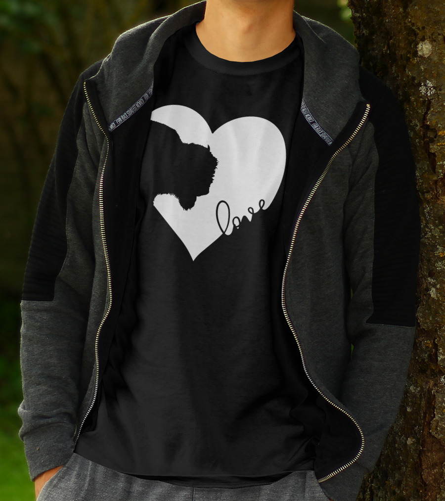 Bison Love Heart T-Shirt