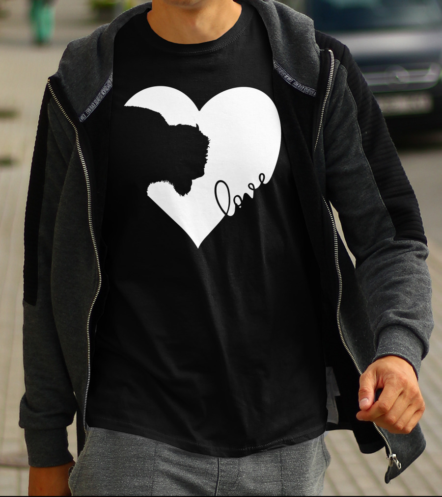 Bison Love Heart T-Shirt
