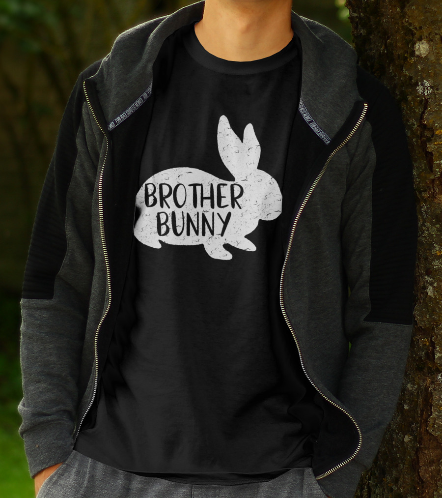 Brother Bunny Cute Matching Rabbit T-Shirt