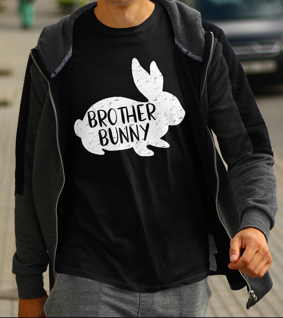 Brother Bunny Cute Matching Rabbit T-Shirt