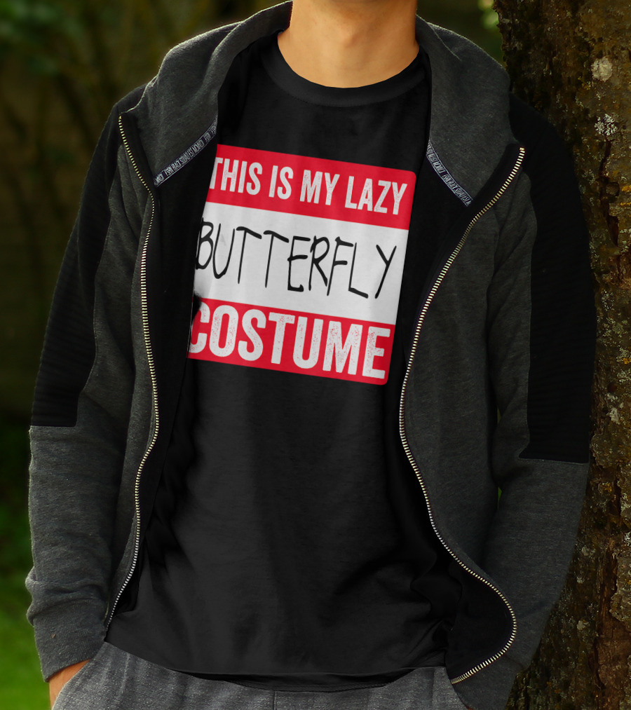 This Is My Lazy Butterfly Costume T-Shirt