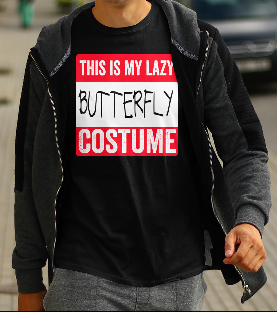 This Is My Lazy Butterfly Costume T-Shirt