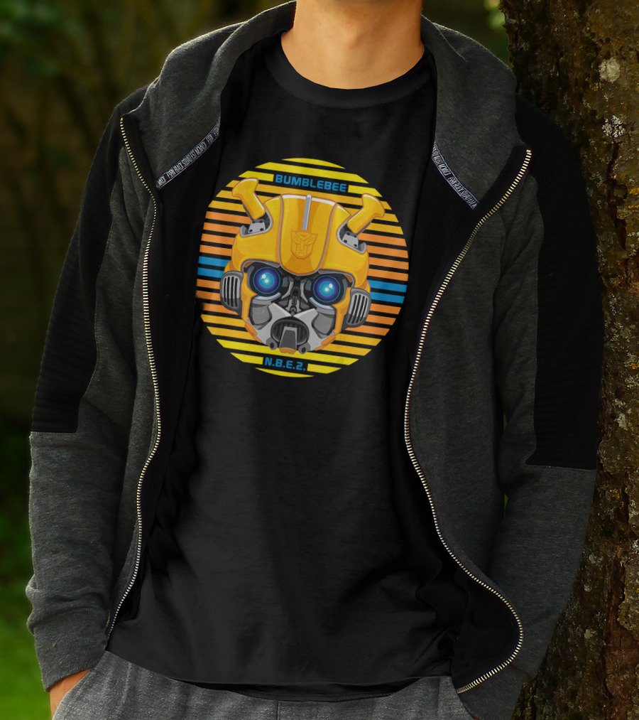 Bumblebee N.B.E.2 Transformers Movie Face T-Shirt