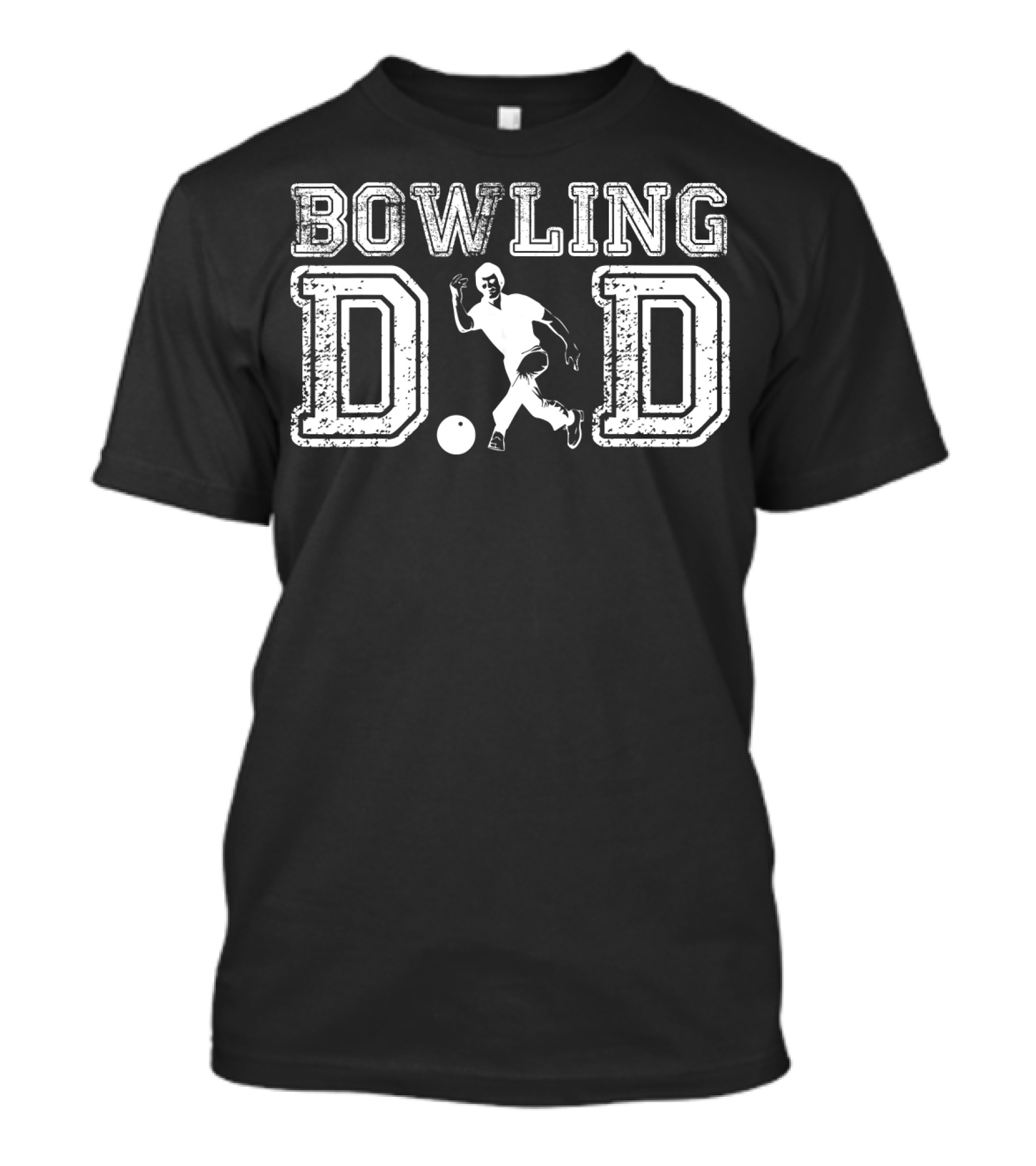Bowling Dad Bowler Daddy Father's T-Shirt