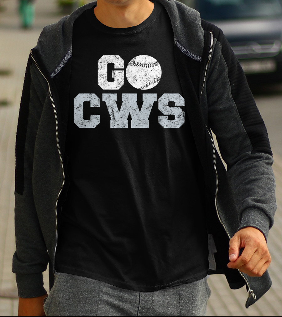 Go CWS Vintage Chicago Illinois Baseball City T-Shirt