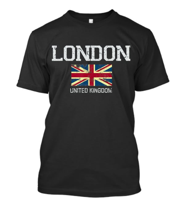 London United Kingdom Union Jack T-Shirt