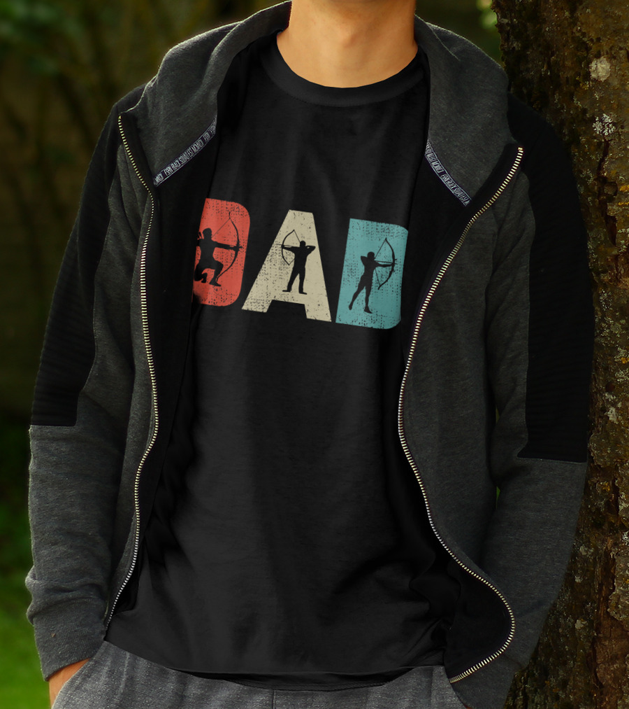 Dad Vintage Archery T-Shirt