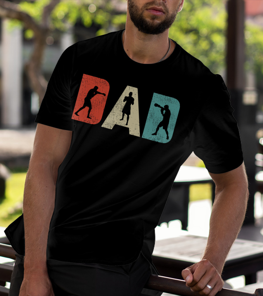 Boxing Dad Vintage T-Shirt
