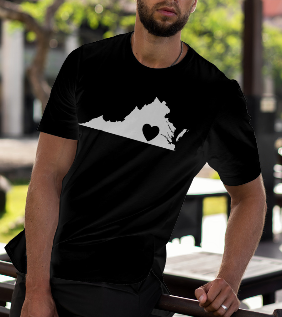 Virginia State Heart Lovers T-Shirt