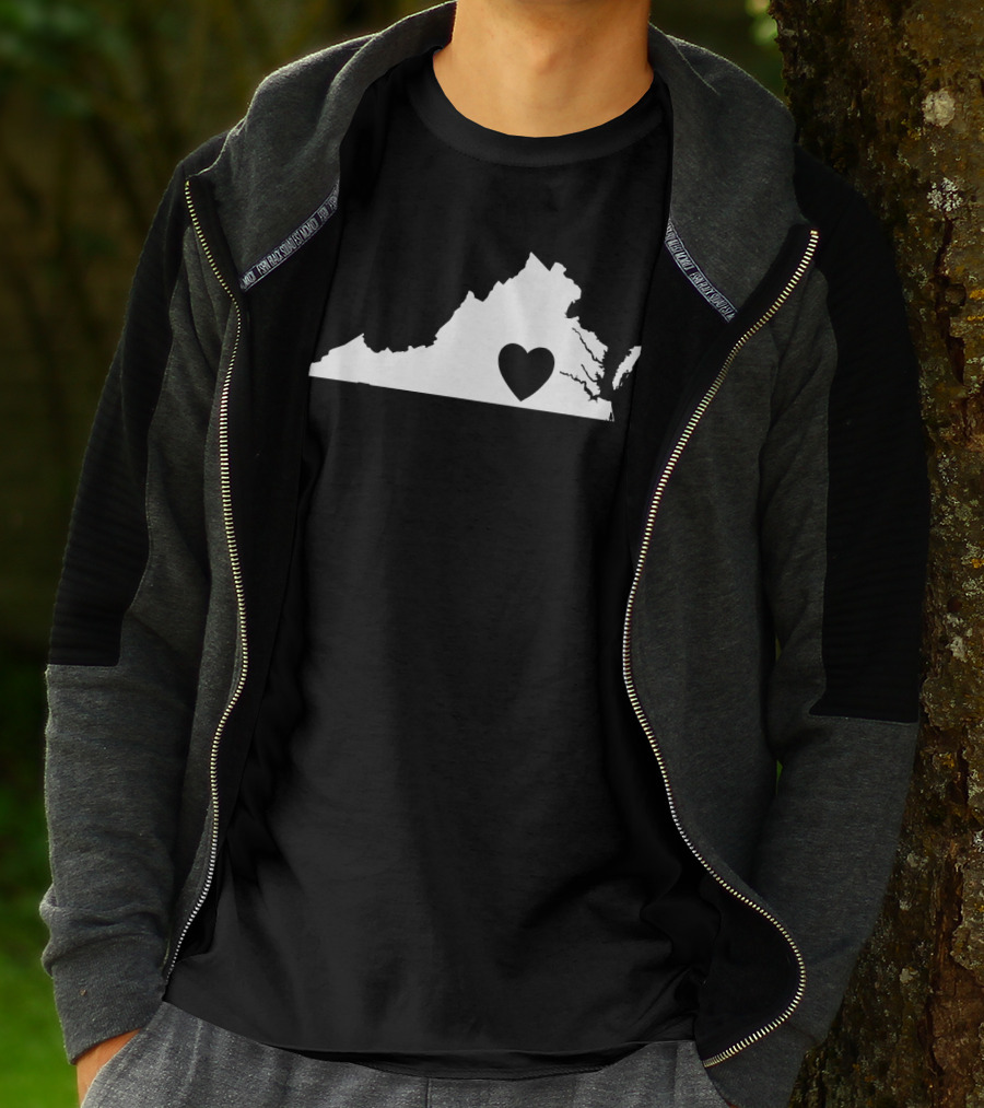 Virginia State Heart Lovers T-Shirt