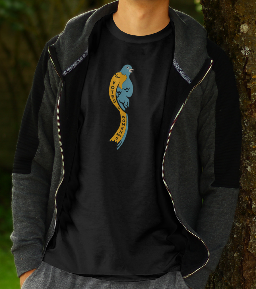 Votes For Women Nov 6 Suffrage Bird Feminist T-Shirt