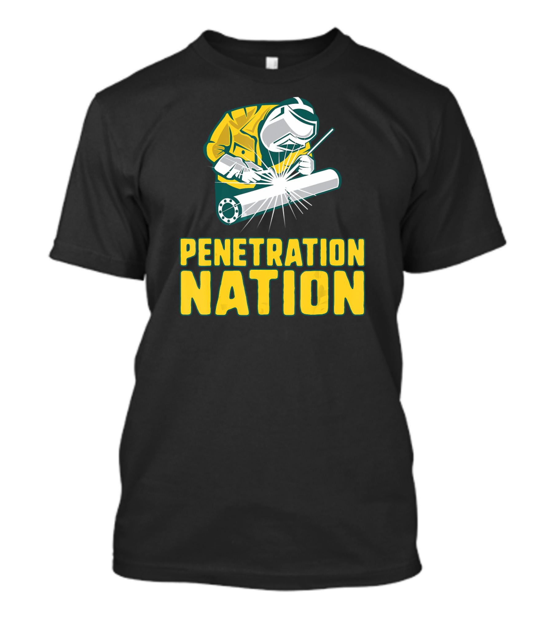Penetration Nation Welder Spark Action T-Shirt