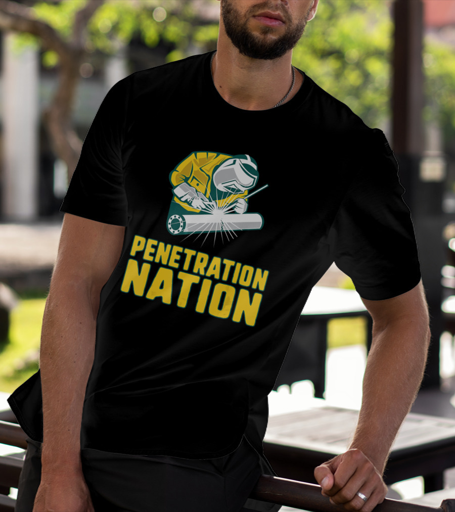 Penetration Nation Welder Spark Action T-Shirt