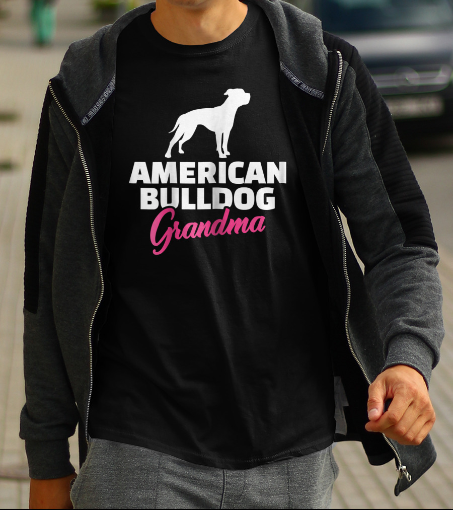 American Bulldog Grandma T-Shirt