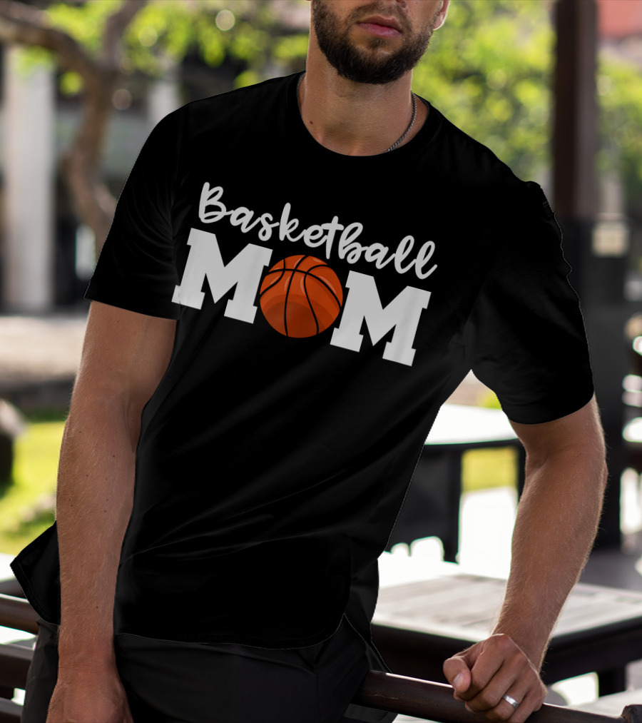 Basketball Mom Cute Player Mama T-Shirt