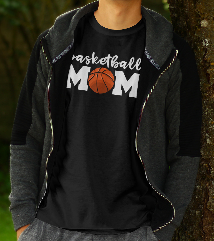 Basketball Mom Cute Player Mama T-Shirt