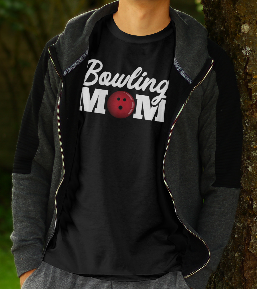 Bowling Mom Bowling Ball T-Shirt