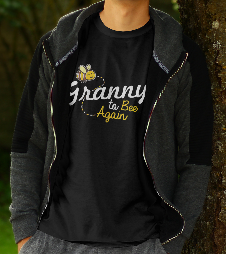 Granny To Bee Again With Cute Bee Icon T-Shirt