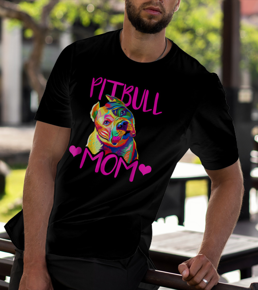 PITBULL MOM T-Shirt