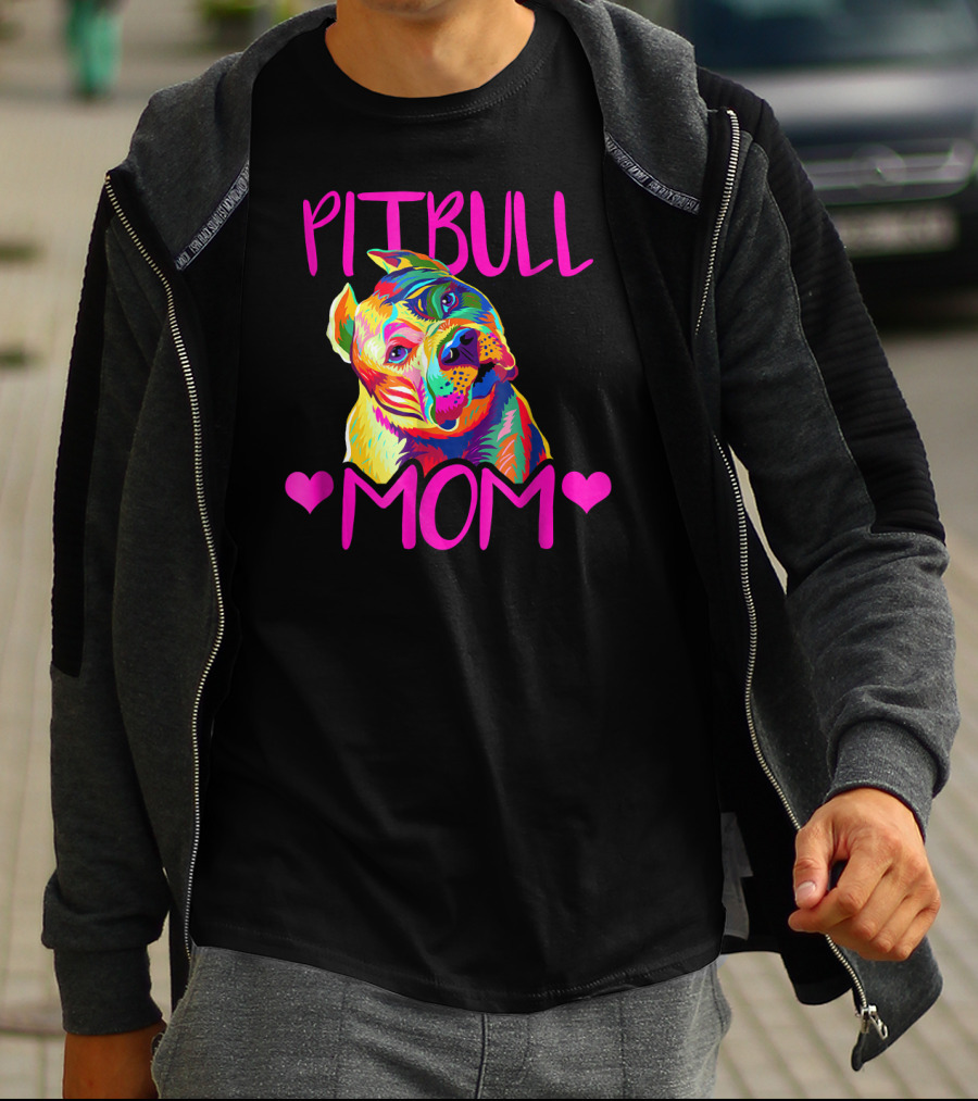 PITBULL MOM T-Shirt