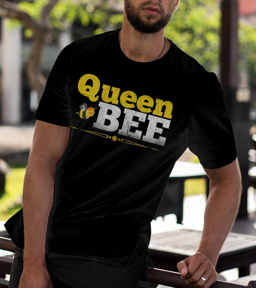 Queen Bee With Crown Boss Lady T-Shirt