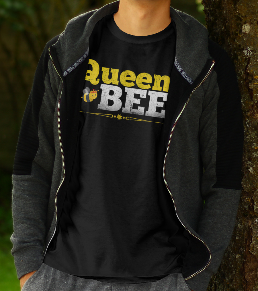 Queen Bee With Crown Boss Lady T-Shirt